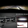 Faros Barra 4 Leds Lupa 8d 6000lm Autos Motos Alta