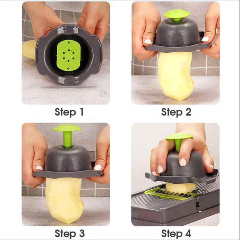 Vegetable Chopper 15 in 1 Vegetable Cutter Household Potato Chopper