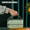 1.4L Detachable Lunch Box 304 Stainless Steel Double Layer 3
