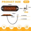 Ecleco 10 Front Flasher 12-24 V LED Flash Side Marker