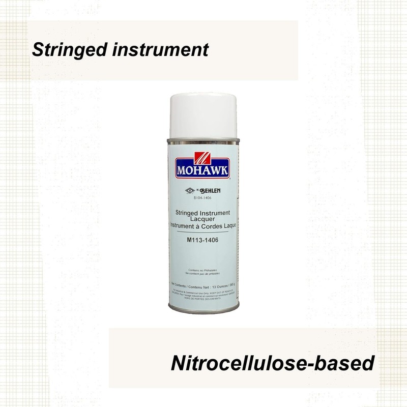 Mohawk Stringed Instrument Lacquer Aerosol, 13 Ounces