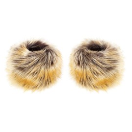 Futrzane Wristlet, Faux Fur Arm Warmers, Cuffs, Fur Cuffs -