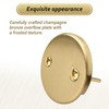 RP31556CZ Overflow Plate and Screws Drain Kit Replacement for Delta