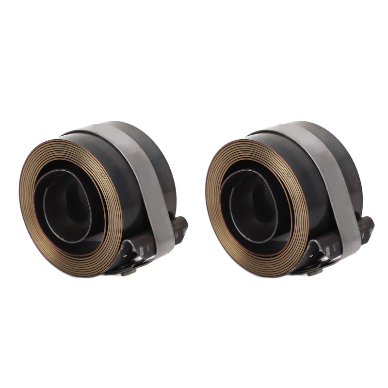 2Pcs Drill Press Return Spring Metal Recoil Feed Quill Coil
