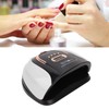 256W Nail Gel Curing Lamp Various Time Setting Detachable Bottom