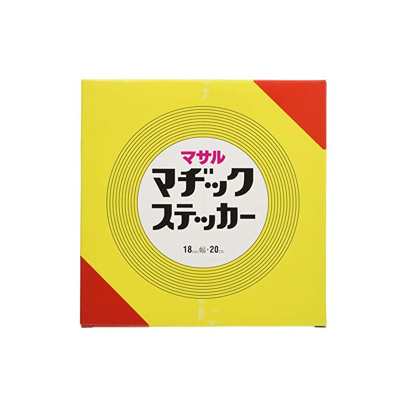 Masaru Magic Sticker For Floor Surfaces, 0.7 inch (18 mm),