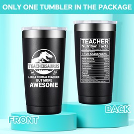 BIRGILT Teacher Gifts for Men, Women - Teacher Christmas Gifts - Best Teacher Gifts for Christmas - Male Teacher Appreciation Gifts - Thanksgiving Gifts for Teachers - 20oz Teacher Tumbler Cup