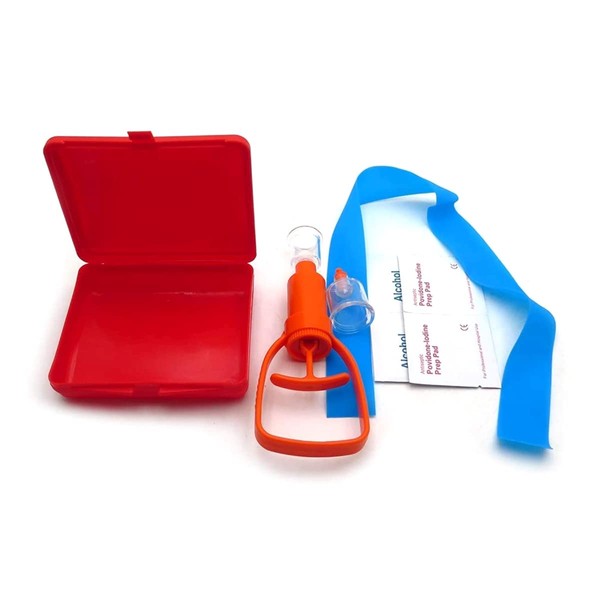 SMT- SNAKE BITE KIT CAMPING EMERGENCY SURVIVAL FIRST AID VENOM STING EXTRACTOR