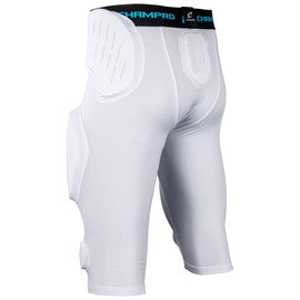 Champro Formation 7-Pad Girdle Adult 2XL White