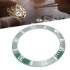 40mm Diameter Watch Bezel Insert Ring Clear Scale Luminous Ceramic