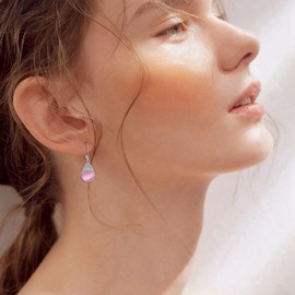 VONALA Sterling Silver Filigree Irish Celtic Drop Earrings Jewelry Gifts for Women Girls, Sterling Silver