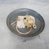 Lomeri Hair Ornament with Rope Arrangement and Dried Flowers, Available