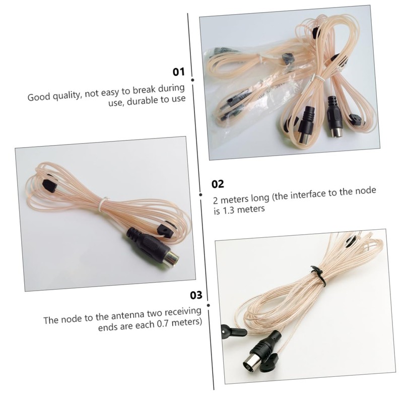 CIYODO Signal Booster Cable Wire Antenna Female Connector Radio Antenna