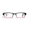 Calabria Hannah Designer Reading Eye Glasses +3.25 Purple Black Polka