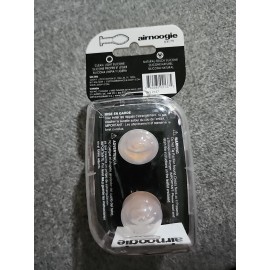 JOOVY 2 Piece Airnoogie Pacifier, Yellow, Small