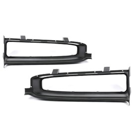 KUAFU Grille Surround Compatible with 1967 Pontiac GTO Replacement for GM 9786207 9786208 Pair