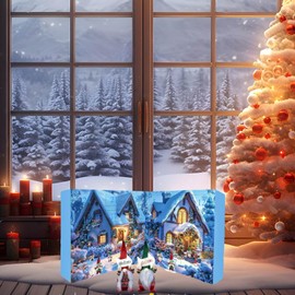 Gnome Advent Calendar 2025, Pack of 24 Christmas Gnome Figures Decoration, Christmas Advent Calendar 2025, 24 Days Christmas Gnome Countdown Calendar, Gnome Plush Doll for Children and Adults