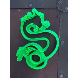 3D Printed Chinese Dragon Cookie Cutter