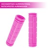 Buaak 1 Pair Non-Slip Bicycle Grips, Rubber Grips, for Hudora