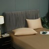 Luofanfei Fitted Sheet 160 x 200 cm, Gold Khaki, for
