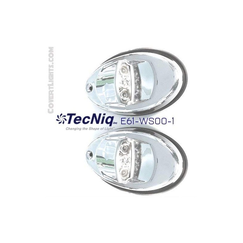 1 PAIR Marine Fishing Pontoon Boat LED Surface Mount Docking