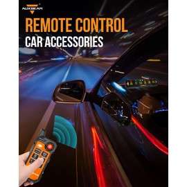 Auxbeam Wireless Remote Control for 6 Gang Switch Panel 433MHz 6-Channel Replacement Controller for AS-600 6 Gang Switch Panel