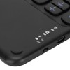 10in Wireless Bluetooth Touchpad Keyboard Retro Round Keycap Ergonomic Magnetic