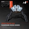 A-Premium Front Driver and Passenger Hood Hinges Compatible with Nissan