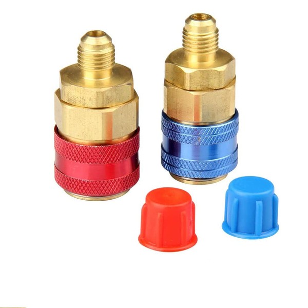 1/4" -I shape Low High Side Auto Car Quick Coupler