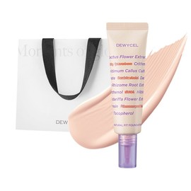 Dewycell Natural Fit Foundation 30ml SPF 38 PA++, No. 01 Natural Beige, 1 pc / 듀이셀 내츄럴핏 파운데이션 30ml SPF 38 PA++, 01호 내추럴베이지, 1개