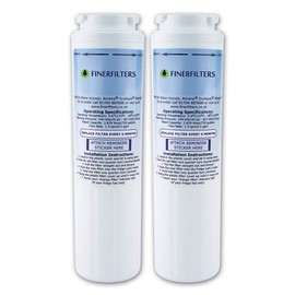 2 x Finerfilters FF-281 Fridge Water Filter Compatible with UltraClarity 644845 Fridge Water Filter Bosch, Siemens, Neff, Miele
