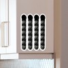 Coffee Capsule Holder Acrylic Holds 6 Capsule Black Wall Hanging