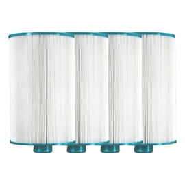 Hurricane Filters HF8475-01 4 Pack Advanced Spa Filter Cartridge - Replacement for PCS75N, Unicel C-8475, Filbur FC-3320, Coleman Spas 75 - Best Value USA Pool & Spa Filters