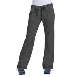 KOI 701T Women's Lindsey Scrub Pant (Charcoal, Medium Tall)