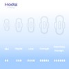 Modal Ultra-Thin Women Pads, Breathable & Unscented Daily Liners, Mini