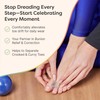 ZenToes Firm Gel Toe Separators for Overlapping Toes, Bunions, Big