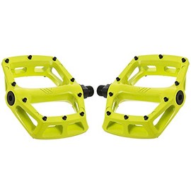 Dmr V8 V2 MTB Pedals - Lemon/Lime/Flat Mountain Biking Bike Bicycle Cycling Cycle Riding Ride Wide Platform Sticky Grip Pin Downhill Freeride Trail Dirt Jump Pedal Lightweight Accessories