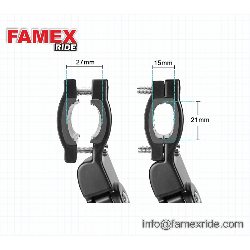 FAMEX RIDE® Heavy Duty Adjustable Mountain Bike Bicycle Kickstand