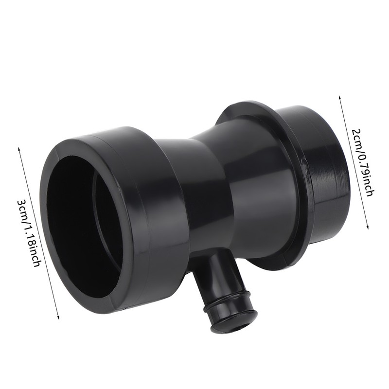 Plastic Black Aquarium Protein Skimmer Separator Venturi Tube DIY Air