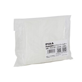 PIAA Procare PCC-S3 Automotive Air Conditioner Filter, Special Electrostatic 2-layer Filter, High Dust Collection, Shuts Out 2.5 Micron (PM2.5) Dust, Dust Mites, Pollen, For Suzuki / Daihatsu Vehicles Including Alto, Tanto, Move, Others, 1 filter