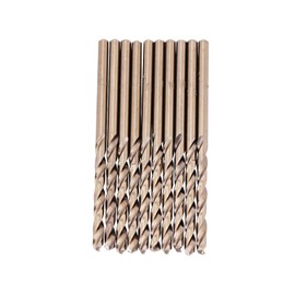 M35 HSS-CO 1.0-5.0MM Cobalt Drill Bit Set for Drilling in Stainless Steel (3mm)