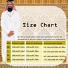 Aicerous Arabian Sheikh Costume, Sheikh Costume, Arabic White Robe Set,