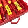 LUMBER JACK 6 Piece Insulated Precision Screwdriver Set VDE Certified,