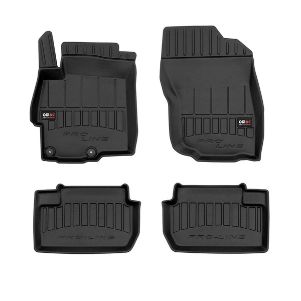 OMAC Premium Floor Mats for Mitsubishi Lancer/Lancer Evo 2008-2017 Car