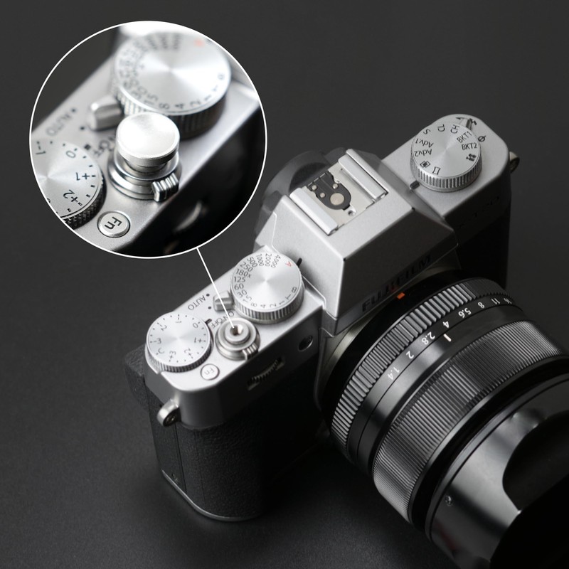 GCJUYA Shutter Button Release Button, Aluminum Alloy, Compatible with Most