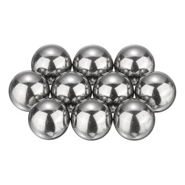 M METERXITY 10個セット ステンレス鋼ベアリングボール 9mm G100 金属精密ボール 塗料混合/自転車ベアリング/DIYクラフト用