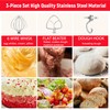 Stainless Steel Mixer Accessories Compatible with KitchenAid 4.5-5 Qt Tilt-Head,