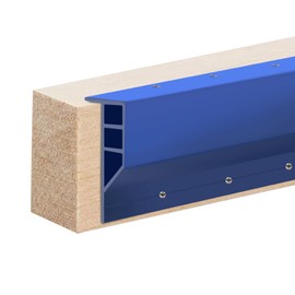 Lunghaa 10-Pack Full Face Dock Bumpers, Blue Heavy-Duty Marine Fender Set, Rub Rail & Piling Protection for Boats/Piers