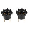 1 Pair Car H7 Headlight Bulb Holder Adapter Car H7