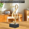 Hapivida Modern Decorative Sculptures, Music Note Statue, Music Figures, Sculpture,